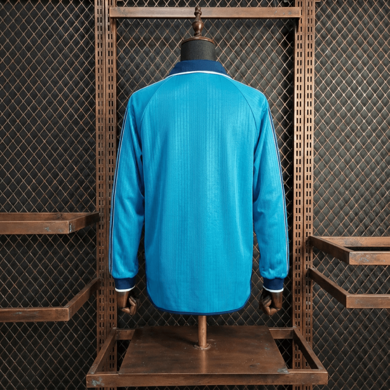 Retro Real Madrid Third Away Long-Sleeved 99/00  Season Football Jersey Sports Shirt