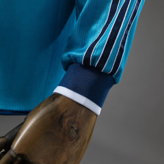 Retro Real Madrid Third Away Long-Sleeved 99/00  Season Football Jersey Sports Shirt