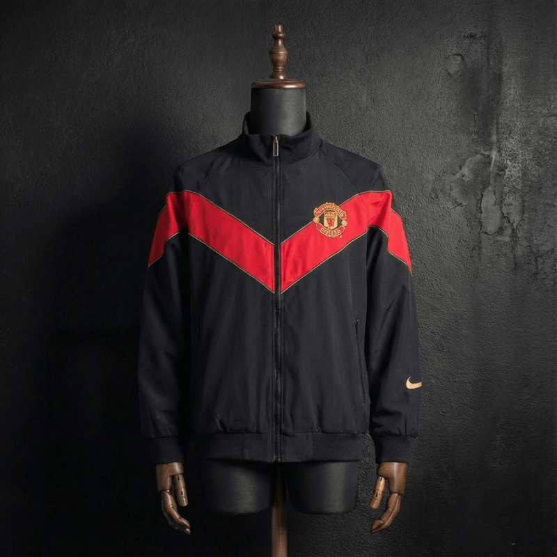 Windbreaker Jacket Manchester United 06/07 Retro Season Football Jersey Sports Shirt