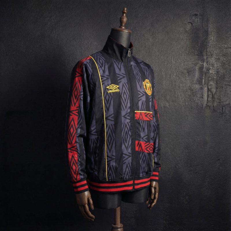 Windbreaker Jacket Manchester United 92/94 Retro Season Football Jersey Sports Shirt