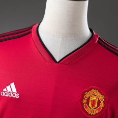 Retro Manchester United Home Long-Sleeve 2018/19 Season Football Jersey Sports Shirt