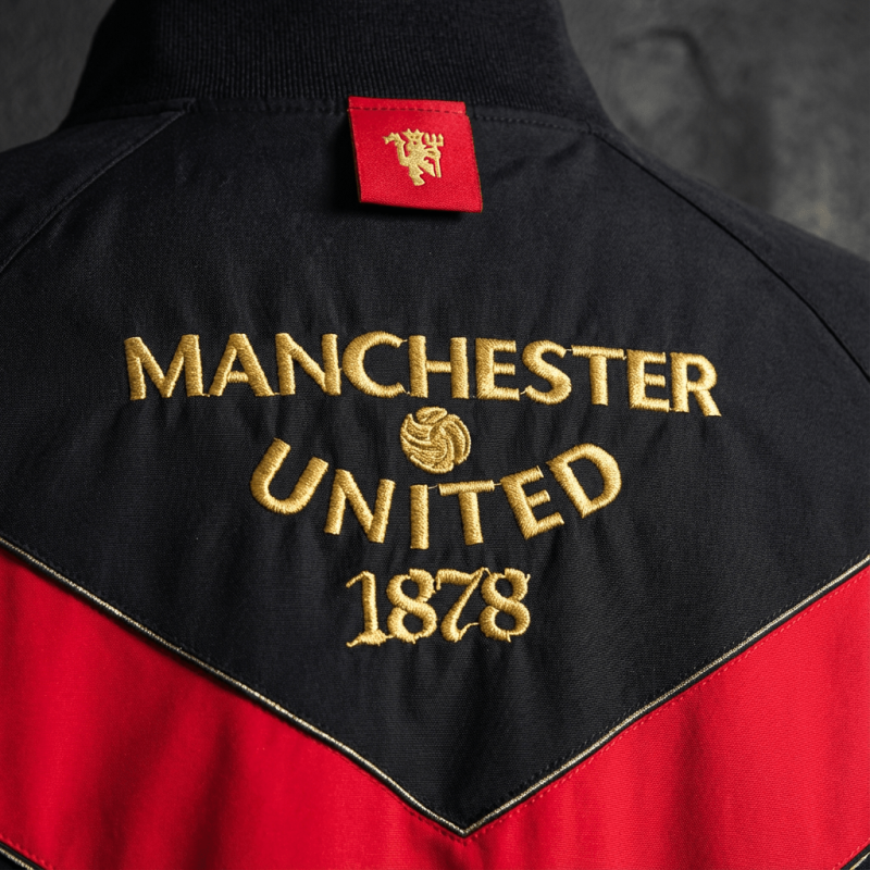 Windbreaker Jacket Manchester United 06/07 Retro Season Football Jersey Sports Shirt