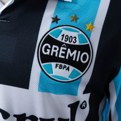 Retro Gremio Home Long-Sleeve 97/98 Season Football Jersey Sports Shirt