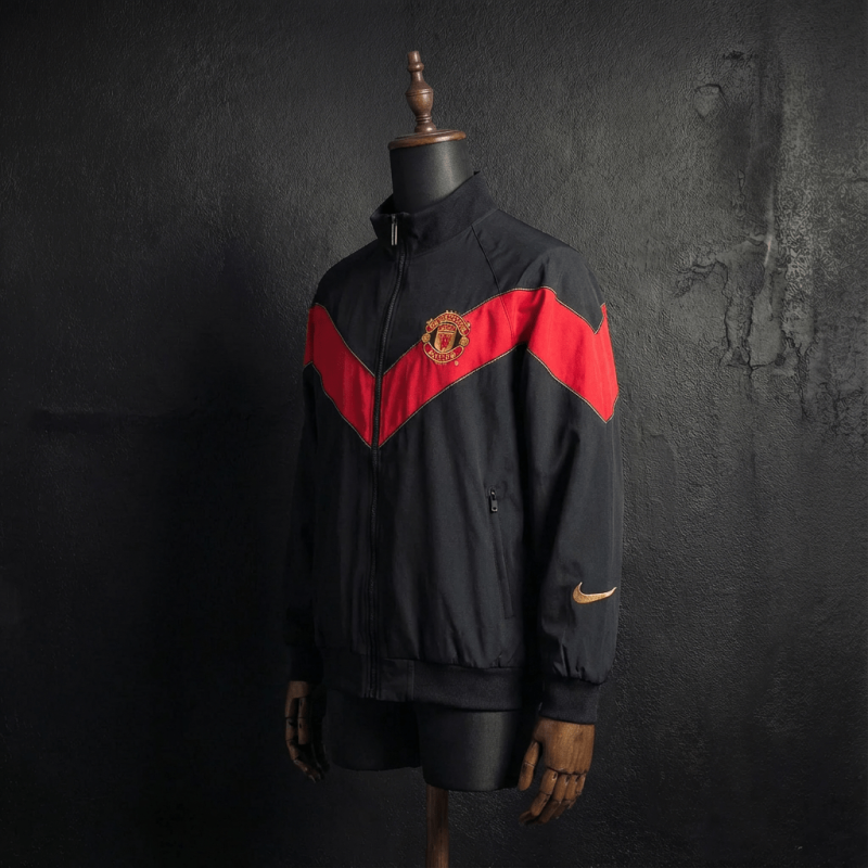 Windbreaker Jacket Manchester United 06/07 Retro Season Football Jersey Sports Shirt