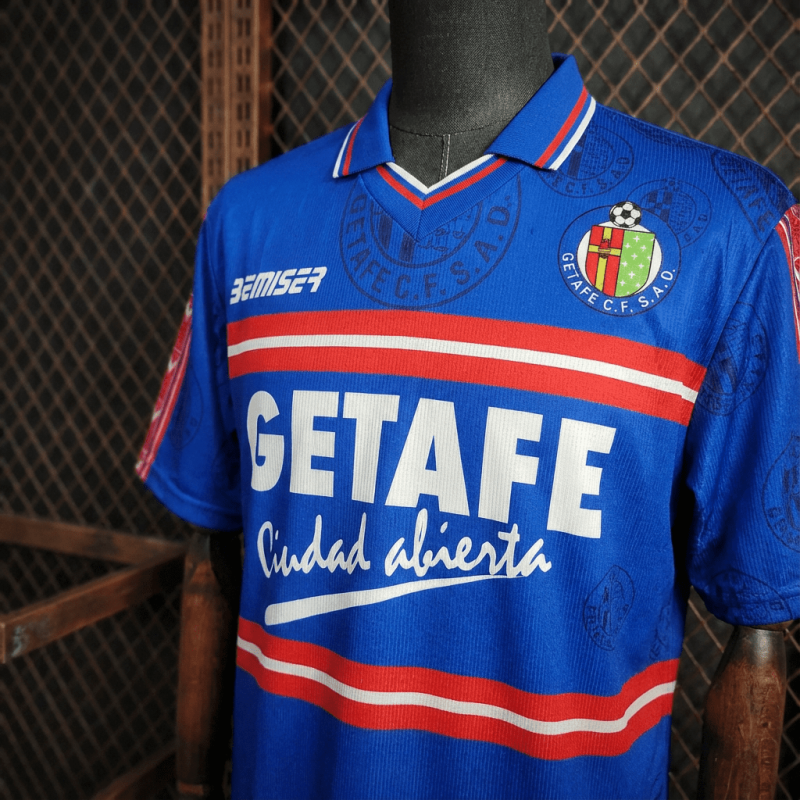 Retro Getafe Club de Futbol Home 1998/99 Season Football Jersey Sports Shirt