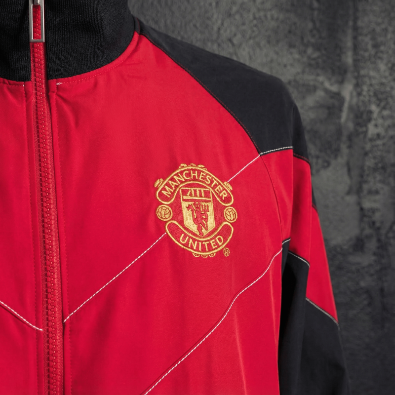 Windbreaker Jacket Manchester United 06/07 Retro Season Football Jersey Sports Shirt