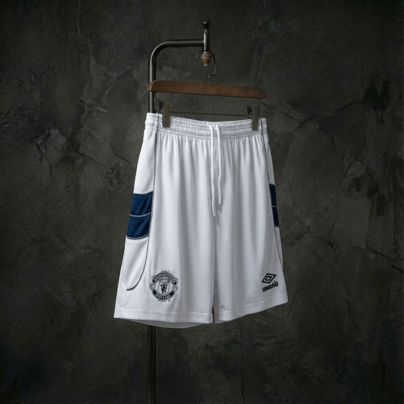 Retro Shorts Manchester United Away 99/00 Season Football Jersey Sports Shirt