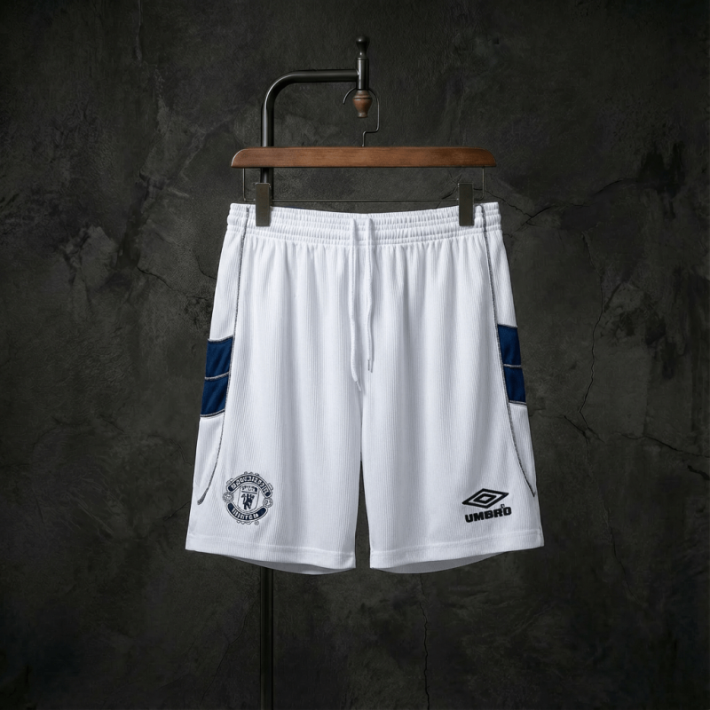 Retro Shorts Manchester United Away 99/00 Season Football Jersey Sports Shirt
