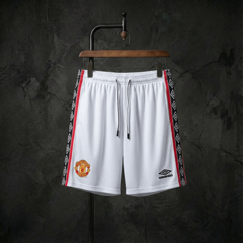 Retro Shorts Manchester United Home 1998 Season Football Jersey Sports Shirt