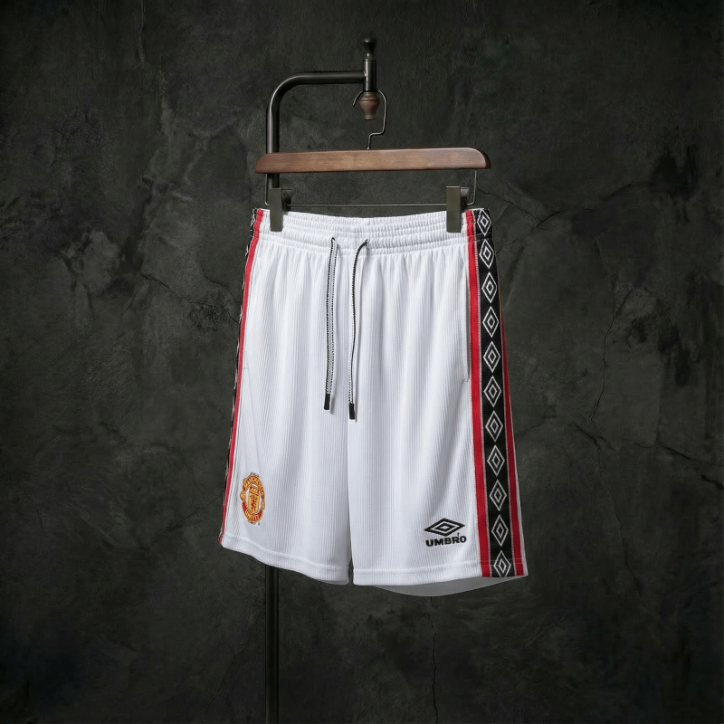 Retro Shorts Manchester United Home 1998 Season Football Jersey Sports Shirt