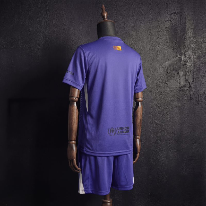 Kids Barcelona Goalkeeper Kit 2025/2026 New Season Football Jersey Sports Shirt