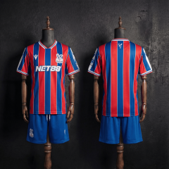 KIDS Crystal Palace Home 2025/2026 New Season Football Jersey Sports Shirt