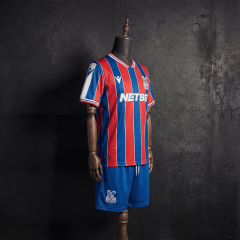 KIDS Crystal Palace Home 2025/2026 New Season Football Jersey Sports Shirt