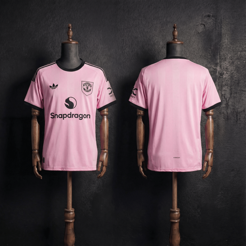 Manchester United Third Away 2025/2026 New Season Football Jersey Sports Shirt