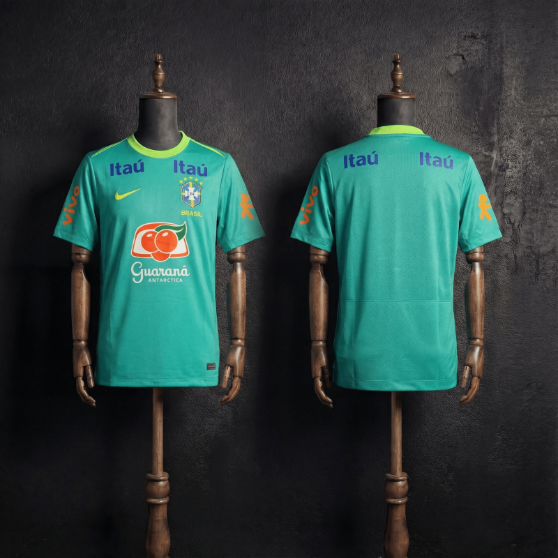 Copa America Brazil Training Kit 2024 Season Football Jersey Sports Shirt