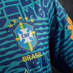 Copa America Brazil Training Kit 2024 Season Football Jersey Sports Shirt