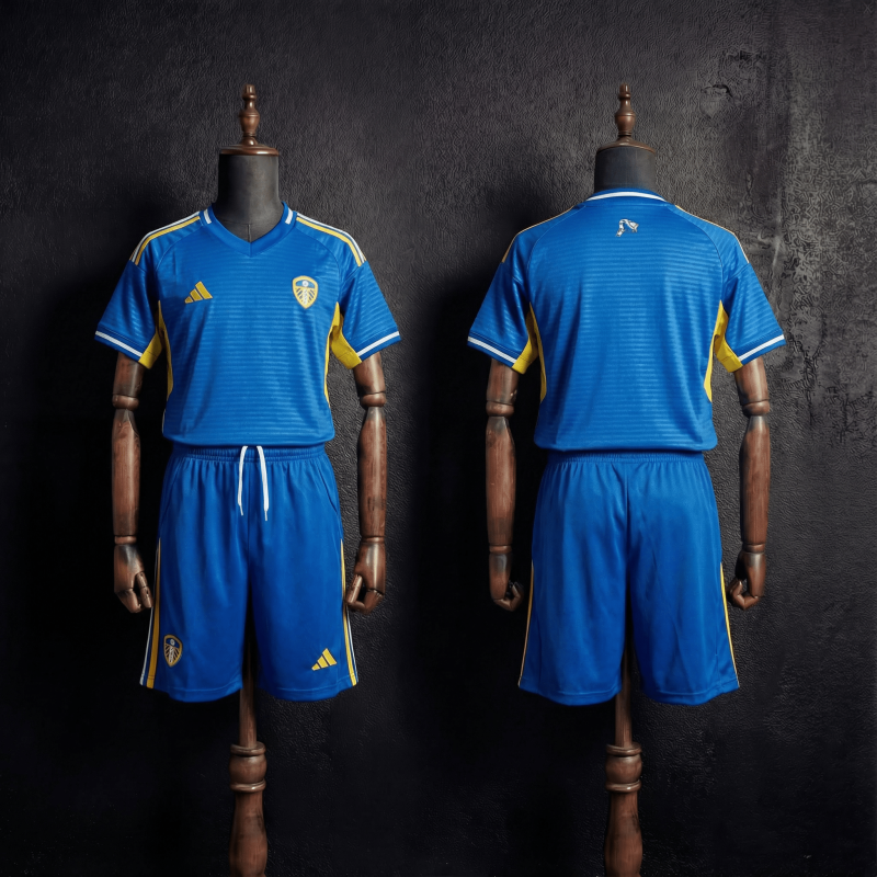kids Leeds United Away 2025/2026 New Season Football Jersey Sports Shirt
