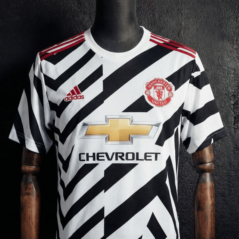 Retro Manchester United Third Away 2020/21 Season Football Jersey Sports Shirt