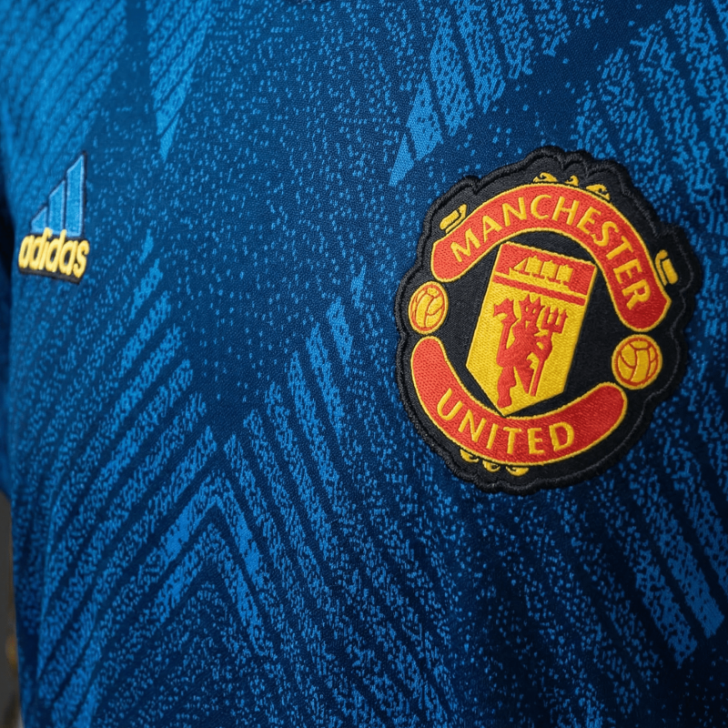 Retro Manchester United Third Away 2021/22 Season Football Jersey Sports Shirt