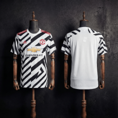 Retro Manchester United Third Away 2020/21 Season Football Jersey Sports Shirt