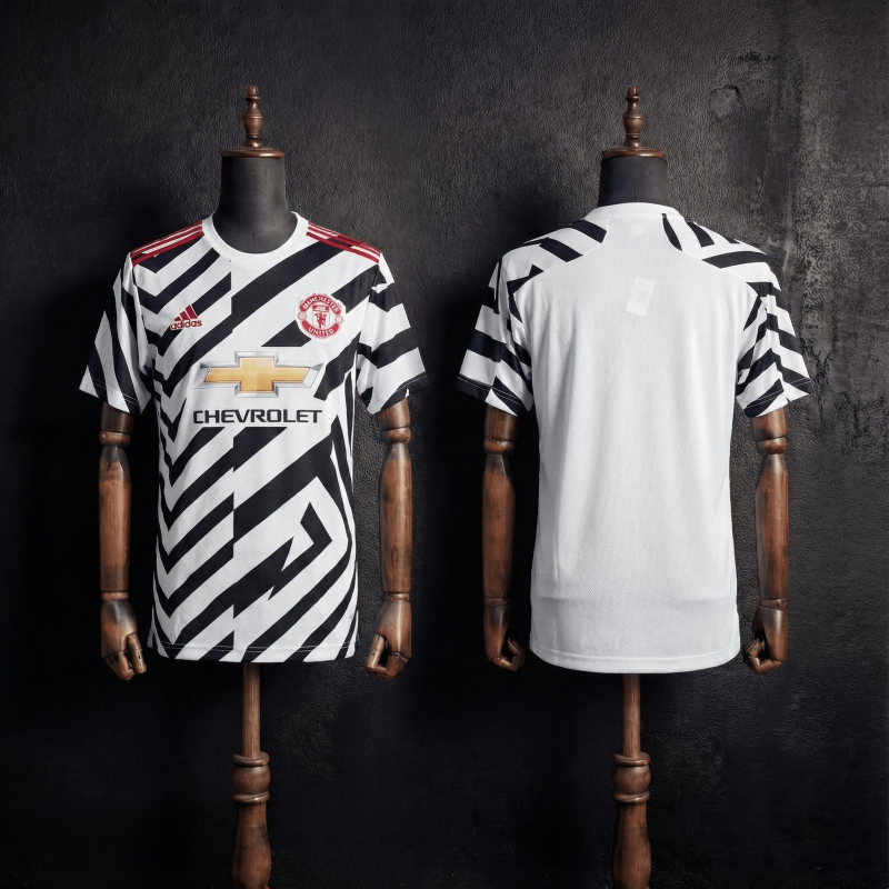 Retro Manchester United Third Away 2020/21 Season Football Jersey Sports Shirt
