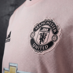 Retro Manchester United Away 18/19 Season Football Jersey Sports Shirt