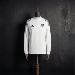 Malaga Long-sleeved half-pull training 2025/2026 New Season Football Jersey Sports Shirt