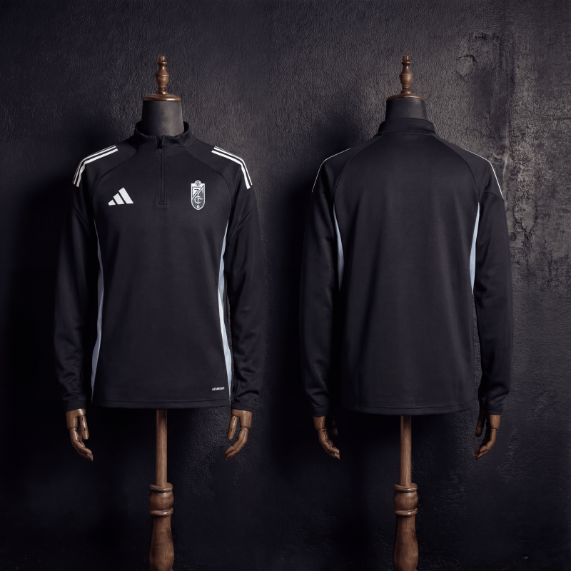 Granada CF Long-sleeved half-pull training  2025/2026 New Season Football Jersey Sports Shirt