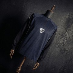 Malaga Long-sleeved half-pull training 2025/2026 New Season Football Jersey Sports Shirt