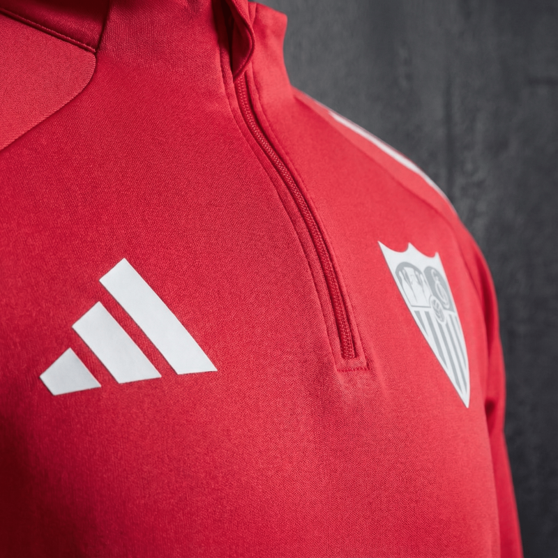 Sevilla Long-sleeved half-pull training  2025/2026 New Season Football Jersey Sports Shirt