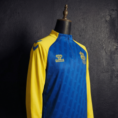Las Palmas Long-sleeved half-pull training  2025/2026 New Season Football Jersey Sports Shirt