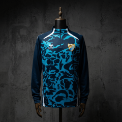 Málaga Long-sleeved half-pull training 2025/2026 New Season Football Jersey Sports Shirt