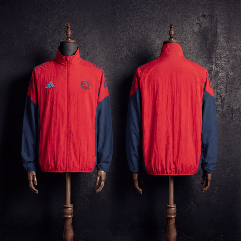 KIDS Bayern Munich Jacket Training Kit 2025/2026 New Season Football Jersey Sports Shirt
