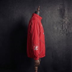 Men's Supreme Half-Zip Racing Jacket with Reflective Straps