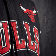 Men's Chicago Bulls Varsity Jacket with NBA Eastern Conference Patch