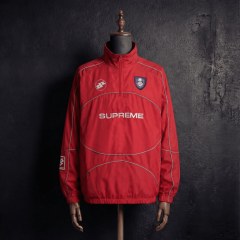 Men's Supreme Half-Zip Racing Jacket with Reflective Straps
