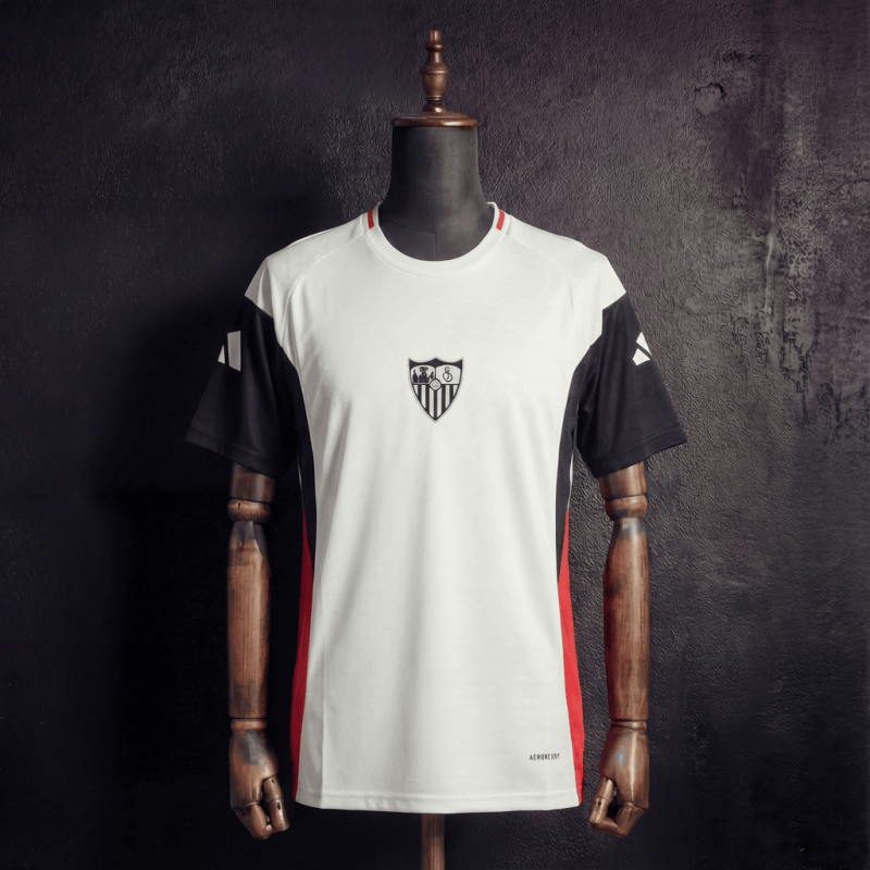 Sevilla Training Kit 2025/2026 New Season Football Jersey Sports Shirt