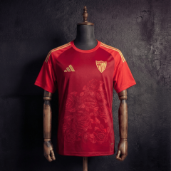 Sevilla Training Kit 2025/2026 New Season Football Jersey Sports Shirt