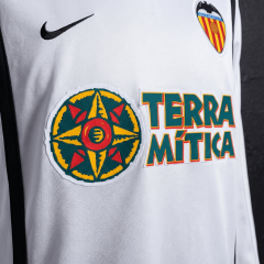 Retro Valencia Home Long-Sleeve 00/01 Season Jersey