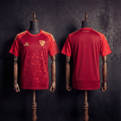 Sevilla Training Kit 2025/2026 New Season Football Jersey Sports Shirt