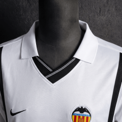 Retro Valencia Home Long-Sleeve 00/01 Season Jersey