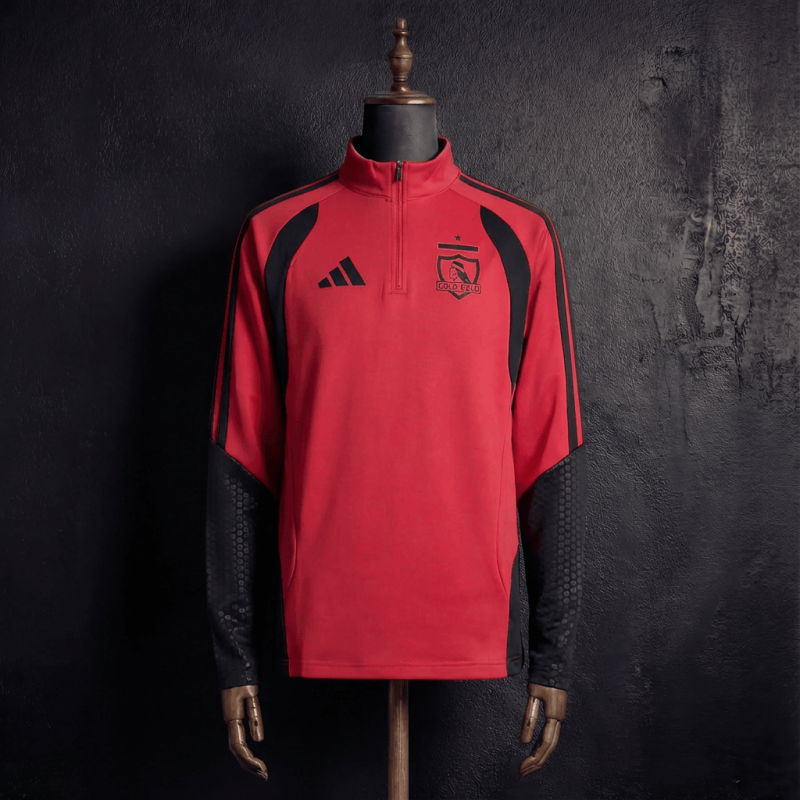 Colo-Colo Long-sleeved half-pull training 2026/2027 New Season Football Jersey