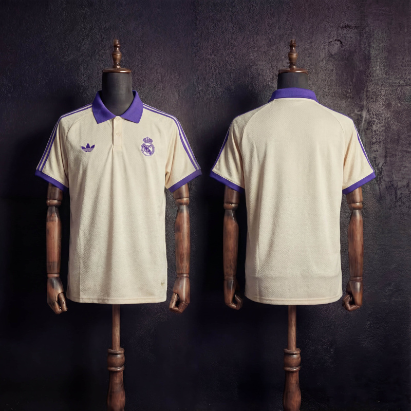 Real Madrid POLO Training 2025/2026 New Season Jersey