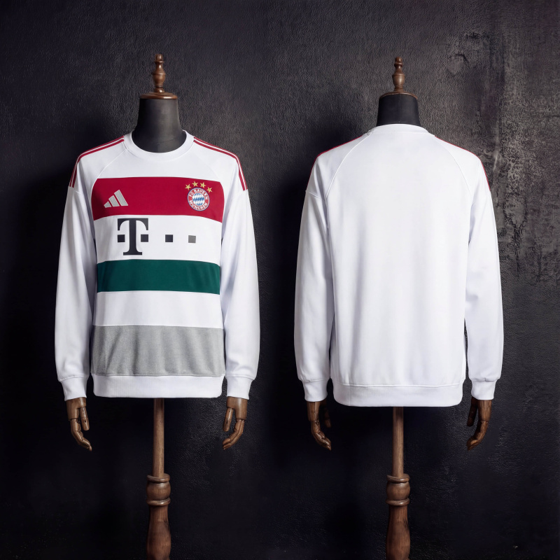 Bayern Munich Long-sleeved Sweatshirt 2025/2026 New Season Football Jersey