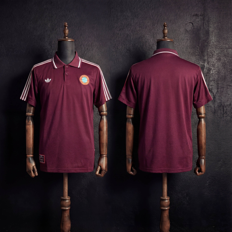Bayern Munich POLO Training 2025/2026 New Season Jersey