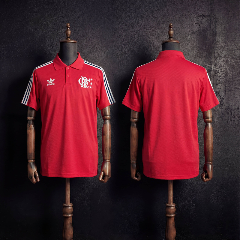 Flamengo POLO Training 2025/2026 New Season Jersey