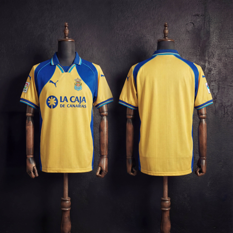 Retro Las Palmas Home 2000/01 Season Football Jersey Sports Shirt