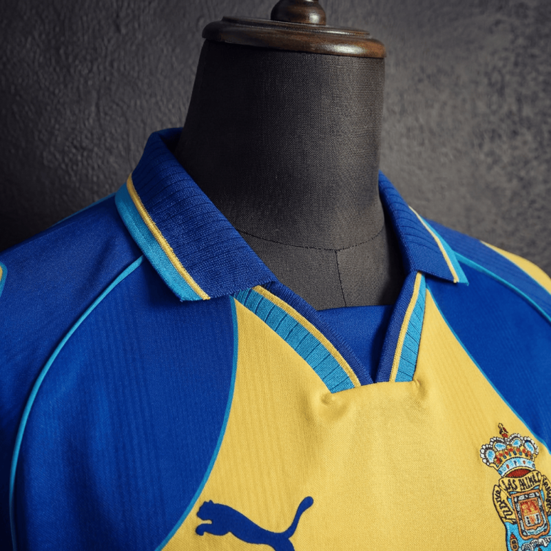 Retro Las Palmas Home 2000/01 Season Football Jersey Sports Shirt