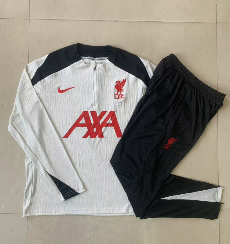 Liverpool Long-sleeved half-pull training kit 2025/2026 New Season Football Jersey Sports Shirt