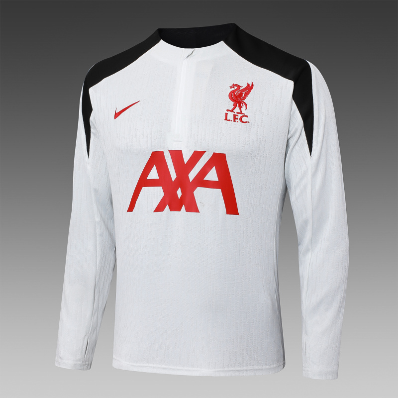 Liverpool Long-sleeved half-pull training kit 2025/2026 New Season Football Jersey Sports Shirt